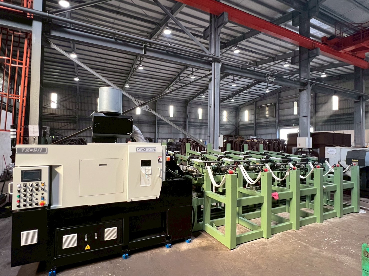 棒材修頭璇銷機